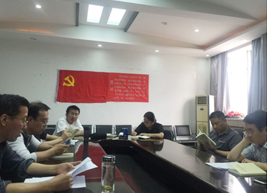 教工党支书记学习现场